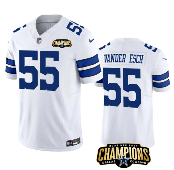 Leighton Vander Esch Dallas Cowboys white jersey