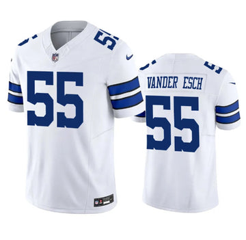 Leighton Vander Esch Dallas Cowboys white Vapor jersey