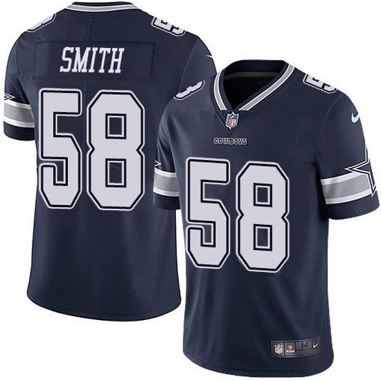 Mazi Smith Dallas Cowboys navy Vapor jersey