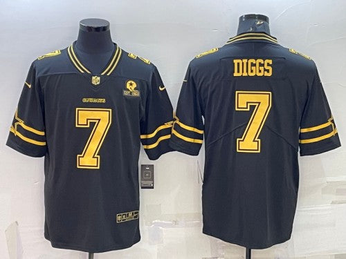 Trevon Diggs Dallas Cowboys black Limited jersey