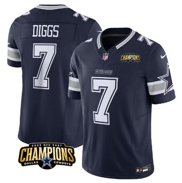 Trevon Diggs Dallas Cowboys navy jersey