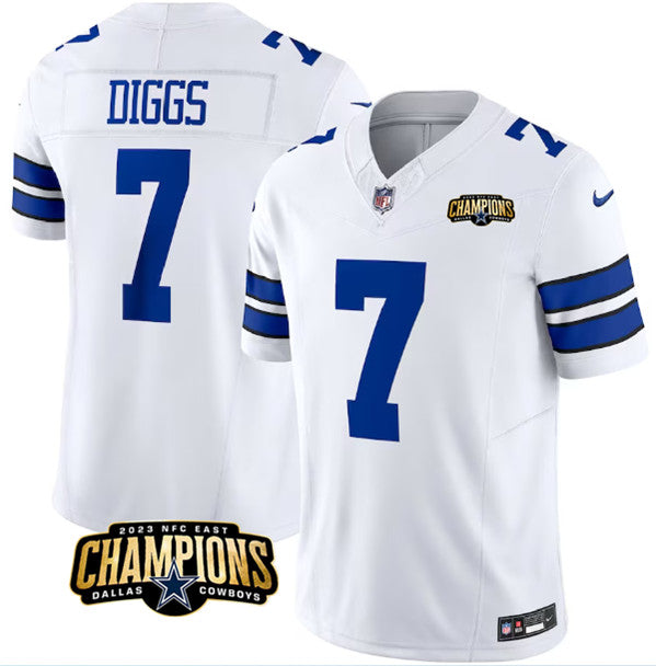 Trevon Diggs Dallas Cowboys white jersey
