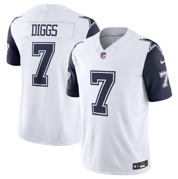 Trevon Diggs Dallas Cowboys white Vapor jersey