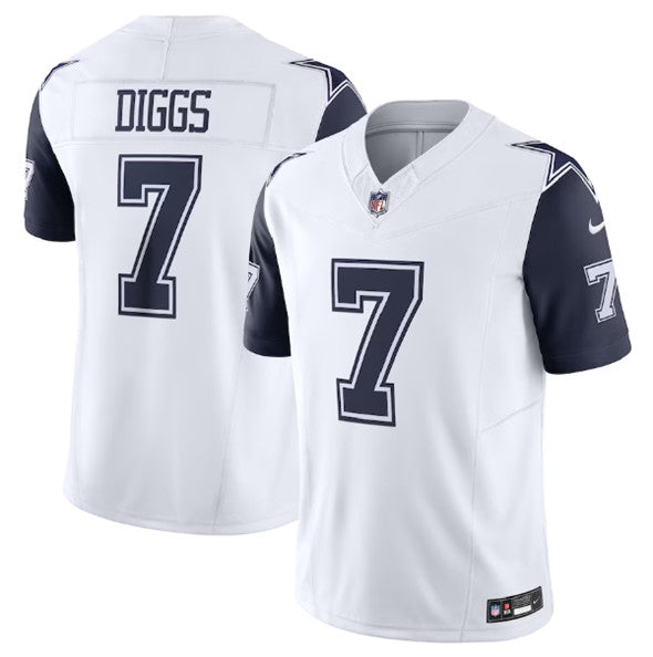 Trevon Diggs Dallas Cowboys white Vapor jersey