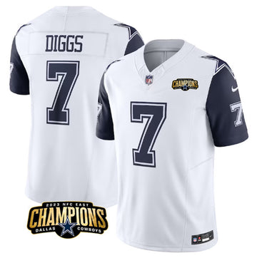 Trevon Diggs Dallas Cowboys white jersey