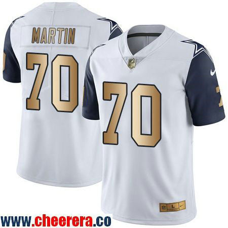 Zack Martin Dallas Cowboys white Color Rush jersey