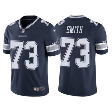 Tyler Smith Dallas Cowboys navy Vapor jersey