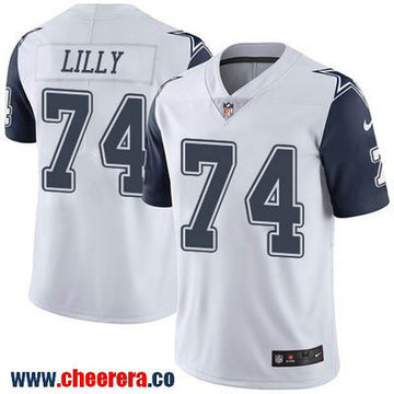 Bob Lilly Dallas Cowboys white Color Rush jersey