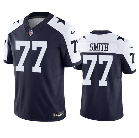 Tyron Smith Dallas Cowboys navy Vapor jersey