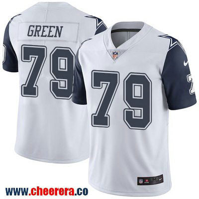 Chaz Green Dallas Cowboys white Color Rush jersey