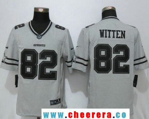 Jason Witten Dallas Cowboys gray Limited jersey