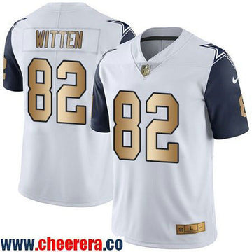 Jason Witten Dallas Cowboys white Color Rush jersey