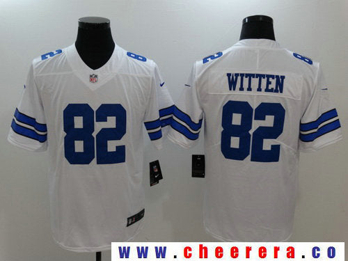 Jason Witten Dallas Cowboys white Vapor jersey