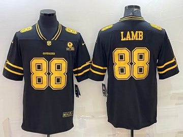 CeeDee Lamb Dallas Cowboys black Limited jersey