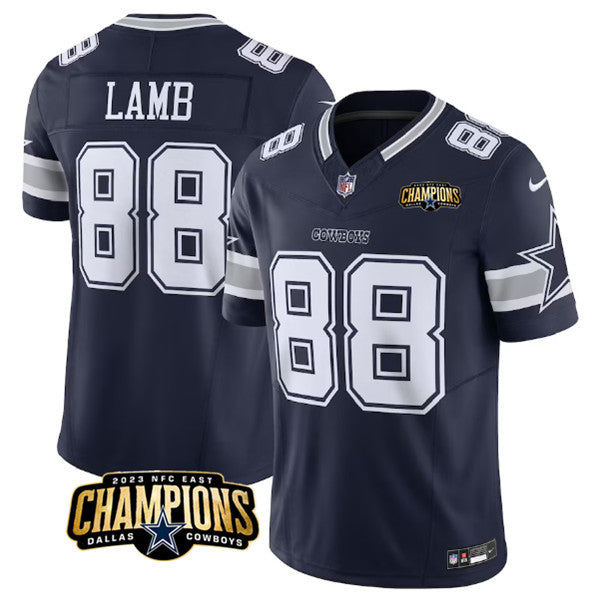 CeeDee Lamb Dallas Cowboys navy jersey