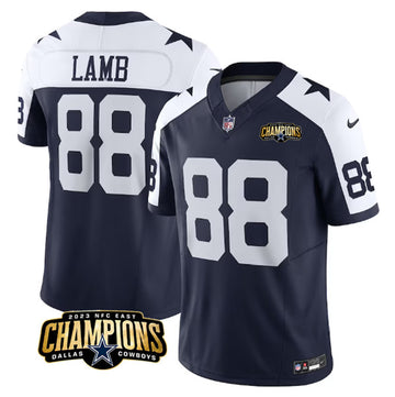 CeeDee Lamb Dallas Cowboys navy jersey