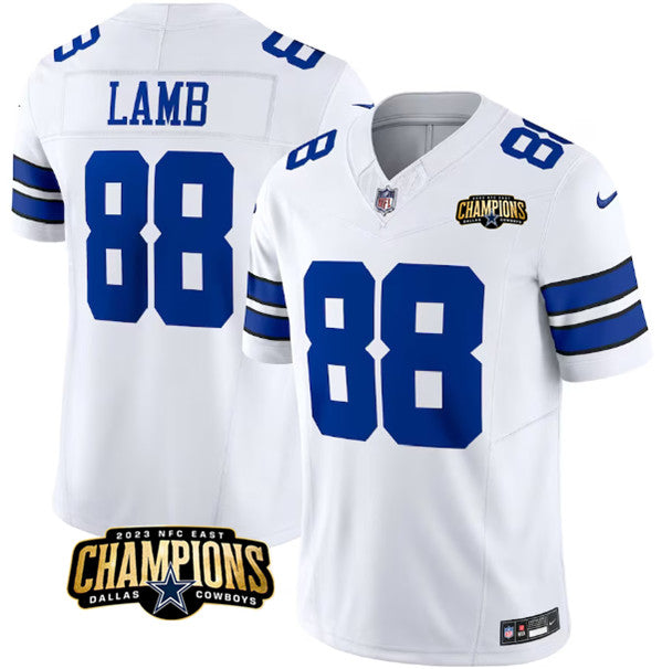CeeDee Lamb Dallas Cowboys white jersey