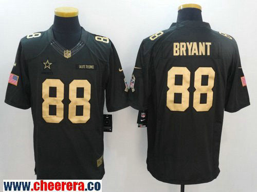 Dez Bryant Dallas Cowboys anthracite Salute To Service jersey