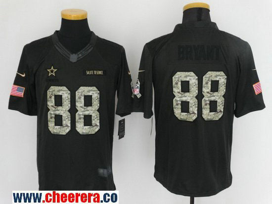 Dez Bryant Dallas Cowboys black Salute To Service jersey