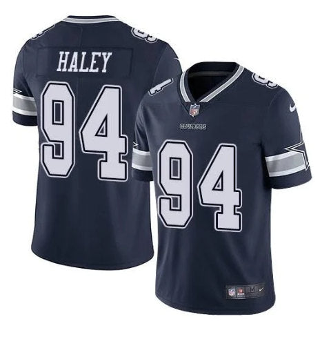 Charles Haley Dallas Cowboys navy Vapor jersey