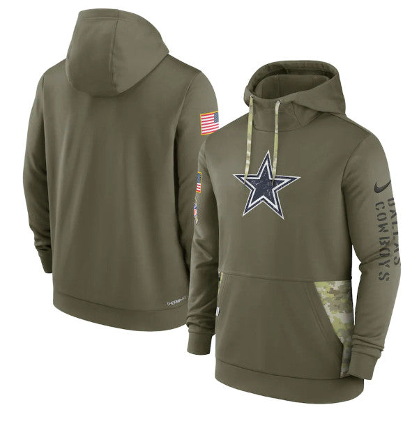 Dallas Cowboys olive Salute To Service jersey