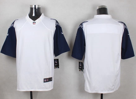 Blank Nike Dallas Cowboys white Color Rush jersey