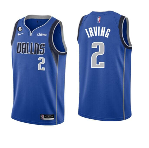 Kyrie Irving Dallas Mavericks blue jersey