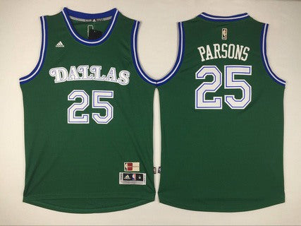 Chandler Parsons Revolution Dallas Mavericks green jersey