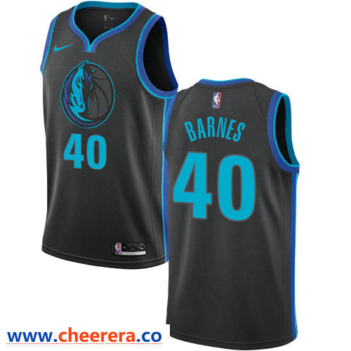 Harrison Barnes Dallas Mavericks anthracite jersey