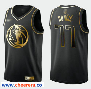 Luka Doncic Dallas Mavericks black Limited jersey