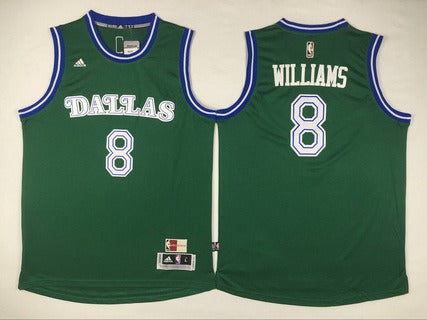 Deron Williams Revolution Dallas Mavericks green jersey