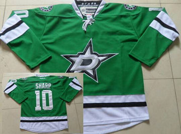 Patrick Sharp Dallas Stars green jersey