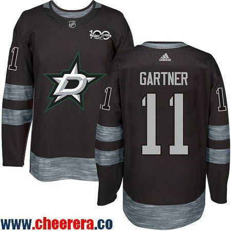 Mike Gartner Dallas Stars black jersey