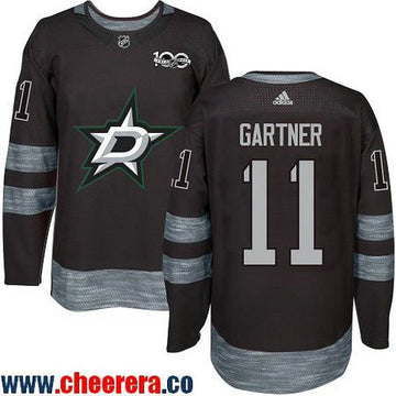 Mike Gartner Dallas Stars black jersey