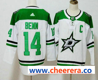 Jamie Benn Dallas Stars white jersey