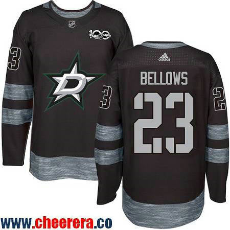 Brian Bellows Dallas Stars black jersey