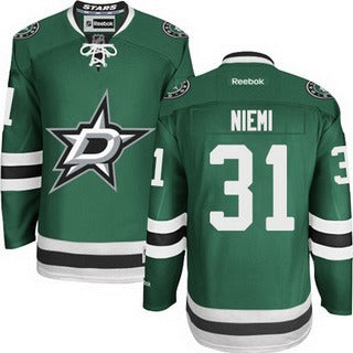 Antti Niemi Dallas Stars green jersey