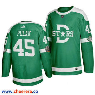 Roman Polak Dallas Stars green Winter Classic jersey