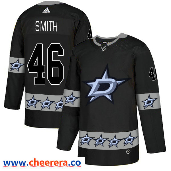 Gemel Smith Dallas Stars black Fashion jersey