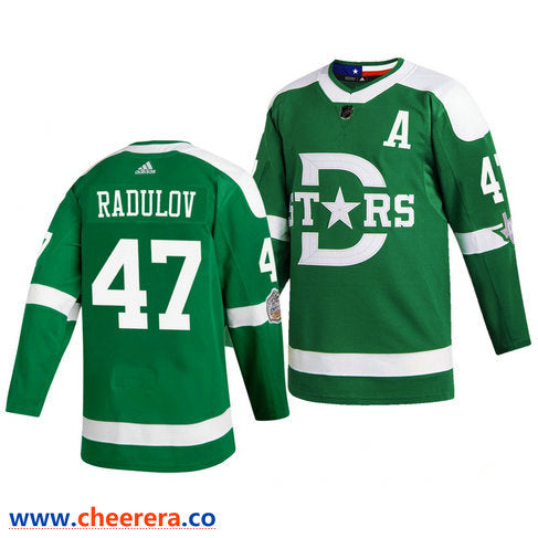 Alexander Radulov Dallas Stars green Winter Classic jersey
