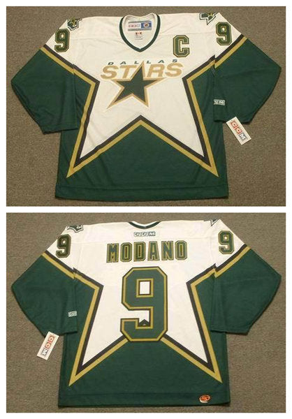 Mike Modano Dallas Stars Throwback jersey