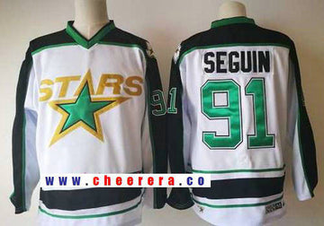 Tyler Seguin Dallas Stars white Away jersey