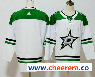Custom Dallas Stars white jersey