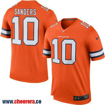 Emmanuel Sanders Denver Broncos orange Color Rush jersey