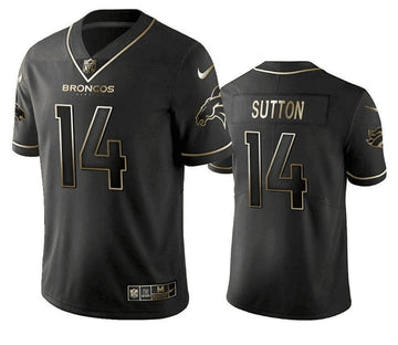 Courtland Sutton Denver Broncos black Limited jersey
