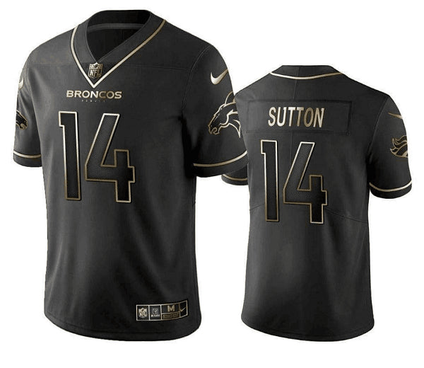 Courtland Sutton Denver Broncos black Limited jersey