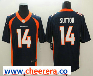 Courtland Sutton Denver Broncos navy Vapor jersey