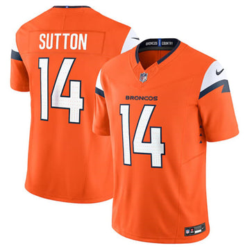 Courtland Sutton Denver Broncos orange Vapor jersey