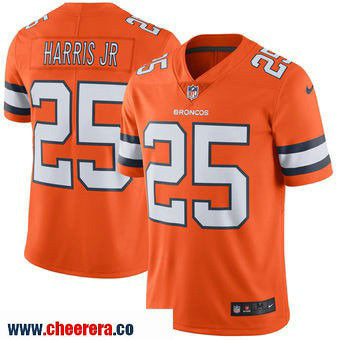 Chris Harris Jr Denver Broncos orange Color Rush jersey