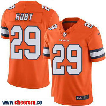 Bradley Roby Denver Broncos orange Color Rush jersey